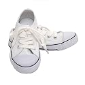 Easy USA Toddler Little Girls Shoes White Sneakers Toddler 9-Girls 4