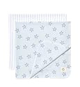 Bellybutton 44292 - 2er-Set Moltont&uuml;cher, Ma&szlig;e: 80 x 80 cm, light blue