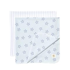 Bellybutton 44292 - 2er-Set Moltont�cher, Ma�e: 80 x 80 cm, light blue