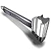 Bru Joy Ultra-Sharp Dual Blade Vegetable Julienne Peeler All Stainless Steel - Dish-Washer Safe
