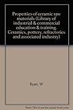 Properties of ceramic raw materials