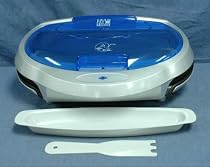 George Foreman Family-Sized Grill w/Indigo Bun Warmer GR15BWI