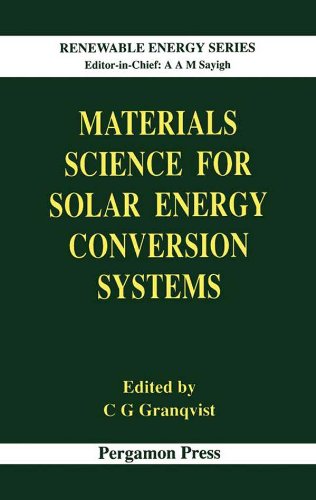 Materials Science for Solar Energy Conversion Systems (Renewable Energy)