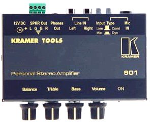 Childrens Toyshop  Electronics : KRAMER 901 PERSONAL STEREO AMPLIFIER 2 WATTS 4Ohm