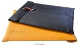 COM-MLA13-MGO: Mango Manila-13 Leather Laptop Sleeve - for MacBook Air 13