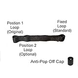2 Adjustable Two Position Door Check Straps w/Anti Pop Off Cap fit Jeep Wrangler TJ 1997 to 2006