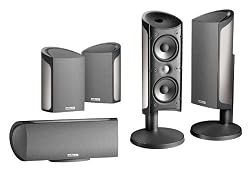 Polk Audio RM20 5.1 Home Theater Speaker System (Set of Five, Pewter)