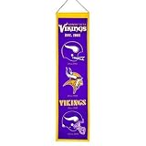 Minnesota Vikings Heritage Banner Pennant