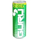 Guru Iced Tea Green Tea Honey-lemon Energy Drink, 100% Natural, 12-Ounce Cans (Pack of 24)