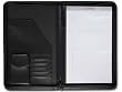 Black Deluxe Zip-Around Padfolio - Legal Size