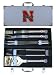 Bergamot CBQ350FPE BBQ Set with Case 8-pc.