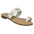Women's Miss Trish for Target® Starfish Flat Sandals - White