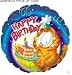 Search : Garfield Happy Birthday 18" Mylar Balloon