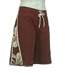 Mens Hawaiian Board Shorts, Island Maroon