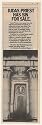 1977 Judas Priest Sin After Sin Columbia Records Print Ad (47237)