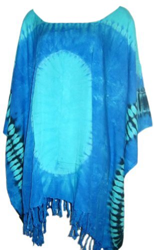 Cool Kaftans BOHO Ladies Funky Urban Blouse Top Beach Poncho