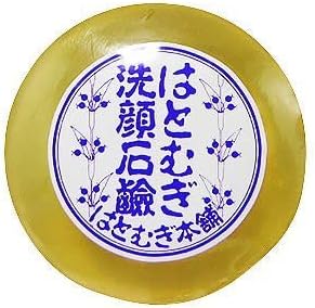 HATOMUGI Face Wash Soap by KOUKANNYAKUHINNKENNKYUUJO