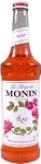 Monin Rose Syrup, 750 ml by Monin