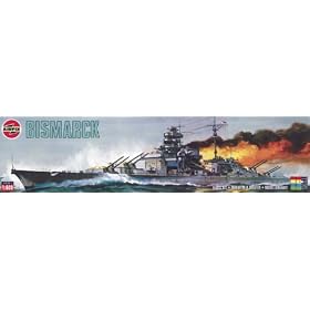 Airfix A04204 Bismarck 1:600 Scale Warship Series 4 Model Kit