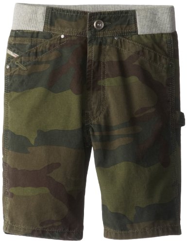 Diesel Boys 2-7 Pazsy Elastic Waist Camo Short