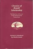 Classics of Brontë scholarship : the best from one hundred years of the transactions of the Brontë Society