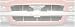 Putco 94137 Harley-Davidson  Mirror Stainless Steel Grille with Wings Logo