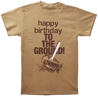 Lonely Island Men's To The Ground Slim Fit T-shirt Medium Tan