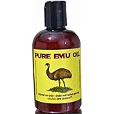 Emu Oil Pure Premium Golden Powerful Skin and Hair Moisturizer - 4 fl.oz