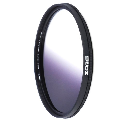 ZOMEi Ultra Slim GC-GRAY Gradient Gray Neutral Density Filter - 58mm