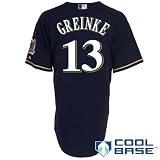 Milwaukee Brewers Authentic Zack Greinke Alternate Cool Base Jersey