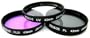 Zeikos ZE-FLK43 43mm Multi-Coated 3 Piece Filter Kit (UV-CPL-FLD)