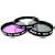 Zeikos ZE-FLK43 43mm Multi-Coated 3 Piece Filter Kit (UV-CPL-FLD)