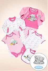 7 Piece Pure Cotton Tiny Tatty Teddy Starter Set