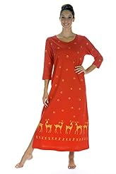 Petite Cotton/Knit Bateau Neck Ankle Length Spring Summer Fall 3/4 Sleeves Evening Dress 