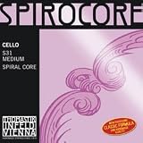 Thomastik-Infeld Spirocore 4/4 Cello C String - Tungsten/Steel - Medium Gauge