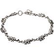 Handcrafted Bracelet Sterling Silver Cuff Valentines Day Gifts 2.3 inches (brclt274)