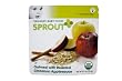 Sprout Organic Baby Food, Oatmeal with Roasted Cinnamon Applesauce, Stage 2, 3.5-Ounce Pouches