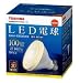 TOSHIBA E-CORE(イー・コア) LED電球(最大光度2050cd(カンデラ)・E26口金・ビームランプ形・ビームランプ形100W相当・630ルーメン・電球色) LDR14L-W