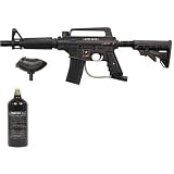 PAINTBALL TIPPMANN US ARMY ALPHA TACTICAL MARKER w TANK