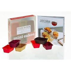 Mini cakes : Cook'in Box 39 recettes + 6 moules en silicone