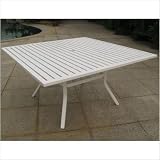 North Cape 60 Inch Square Universal Wood-Look Dining Table