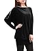 Allegra K Ladies Batwing Zip Neck Casual One Piece Short Tee Dress