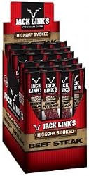 Jack Link's Hickory Smoke Beef Steak Jerky 12-1 oz Packages