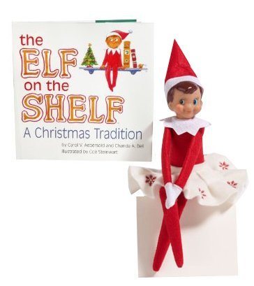 The Elf on the Shelf- Blue-eyed Girl Elf - Book