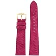 Watchband Genuine Lizard Fuchsia 18mm