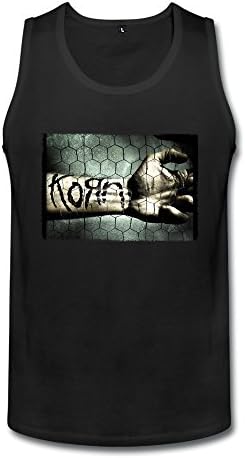 JJTC Korn Ticket To Rock 2016 Poster Men Tank Top Black