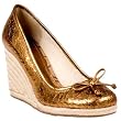 Coach Ireland Women's High Espadrille Wedge Ballet Pump