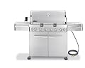 Weber 1880001 Summit S-650 Natural Gas Grill, Stainless Steel