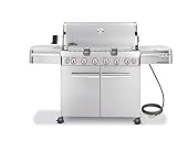 Weber 1880001 Summit S-650 Natural Gas Grill, Stainless Steel