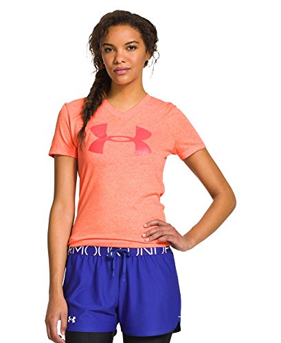 Under Armour Women's Charged Cotton® Tri-Blend UA Big Logo V-Neck